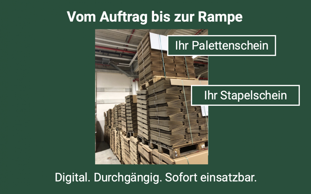 Vom Auftrag bis zur Rampe – digital, durchgängig, sofort